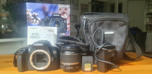 Canon eos 2000d - canon, 18-55