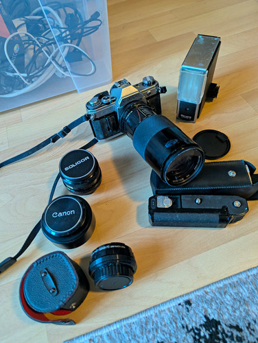 Canon spiegelreflexkamera - ae-1,
