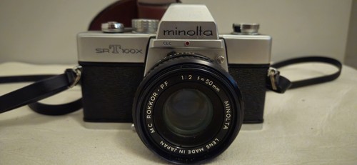 Minolta srt 100x - srt, analoges