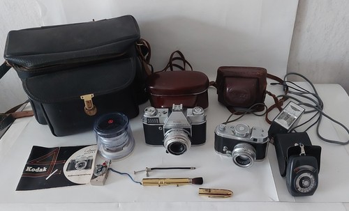Kodak retina reflex set - retina,