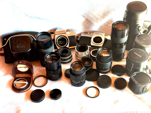 Konvolut 35mm slr kameras - slr-kameras, +