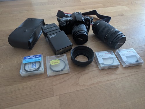 Canon eos 500 analog - analog-set, mit