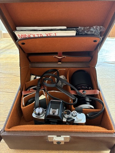 Vintage kamera set minolta - vintage, xe