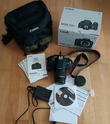 Canon eos 750d dslr - eos, dslr-kamera